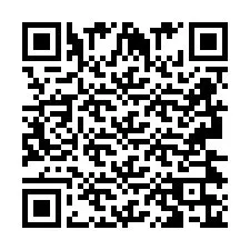 QR код за телефонен номер +2693436506