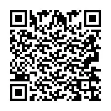 QR код за телефонен номер +2693436595