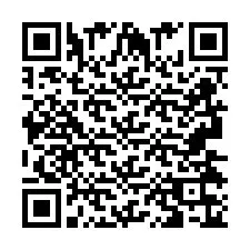 Código QR para número de telefone +2693436597