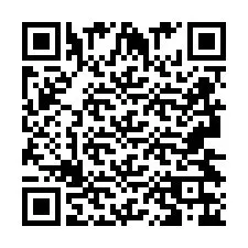 QR код за телефонен номер +2693436627