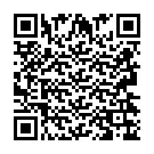 QR-code voor telefoonnummer +2693436652