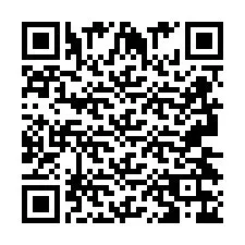 Código QR para número de telefone +2693436663