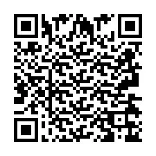 QR-code voor telefoonnummer +2693436684