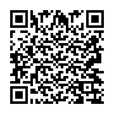 QR-code voor telefoonnummer +2693436739