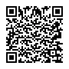 QR Code pour le numéro de téléphone +2693436748