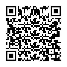 QR код за телефонен номер +2693436758