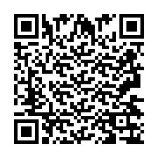 QR-code voor telefoonnummer +2693436761