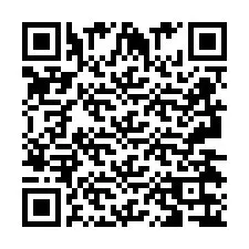 QR код за телефонен номер +2693436798