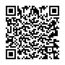 QR-code voor telefoonnummer +2693436804