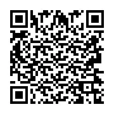 QR Code pour le numéro de téléphone +2693436806