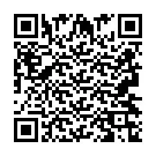 QR-code voor telefoonnummer +2693436837