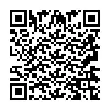 QR-koodi puhelinnumerolle +2693436851