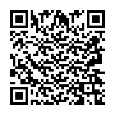 QR код за телефонен номер +2693436858