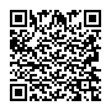 QR Code สำหรับหมายเลขโทรศัพท์ +2693436862