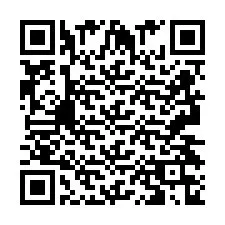 QR-code voor telefoonnummer +2693436869