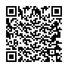 QR код за телефонен номер +2693436887