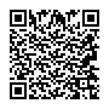 Código QR para número de telefone +2693436897