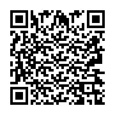 Codice QR per il numero di telefono +2693436908