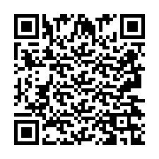 QR код за телефонен номер +2693436948