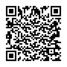 QR код за телефонен номер +2693437009