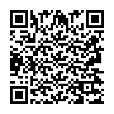 Código QR para número de teléfono +2693437018