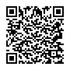 Codice QR per il numero di telefono +2693437019