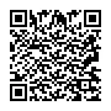 QR код за телефонен номер +2693437021