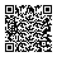 Codice QR per il numero di telefono +2693437023