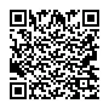 QR код за телефонен номер +2693437027