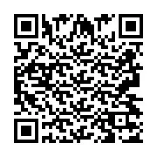 QR код за телефонен номер +2693437029