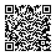 QR код за телефонен номер +2693437033