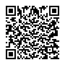 Código QR para número de telefone +2693437048