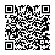 Código QR para número de telefone +2693437070