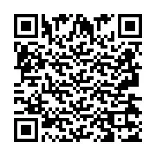 Kode QR untuk nomor Telepon +2693437084