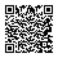 Kode QR untuk nomor Telepon +2693437107