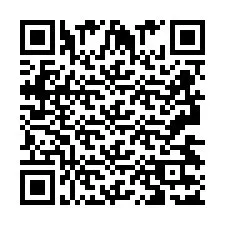 QR код за телефонен номер +2693437121