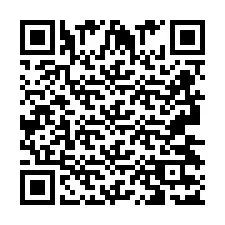 QR код за телефонен номер +2693437133