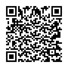 QR код за телефонен номер +2693437144