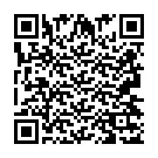 Codice QR per il numero di telefono +2693437163