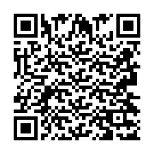 Código QR para número de telefone +2693437166