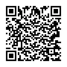 QR код за телефонен номер +2693437185