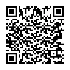 QR код за телефонен номер +2693437189