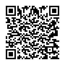 QR код за телефонен номер +2693437208