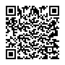 QR код за телефонен номер +2693437218