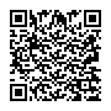 Código QR para número de teléfono +2693437248