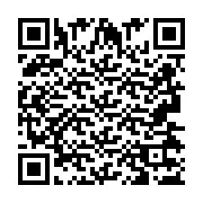 QR код за телефонен номер +2693437287