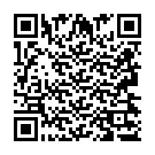 QR-code voor telefoonnummer +2693437302