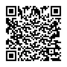 QR-code voor telefoonnummer +2693437308