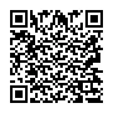 Codice QR per il numero di telefono +2693437349