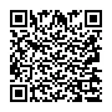 Codice QR per il numero di telefono +2693437384